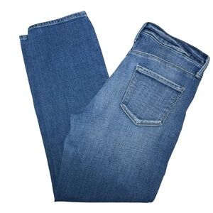 L’Agence Marjorie Mid Rise Straight Jeans 26 Balboa Wash Stretch Denim USA